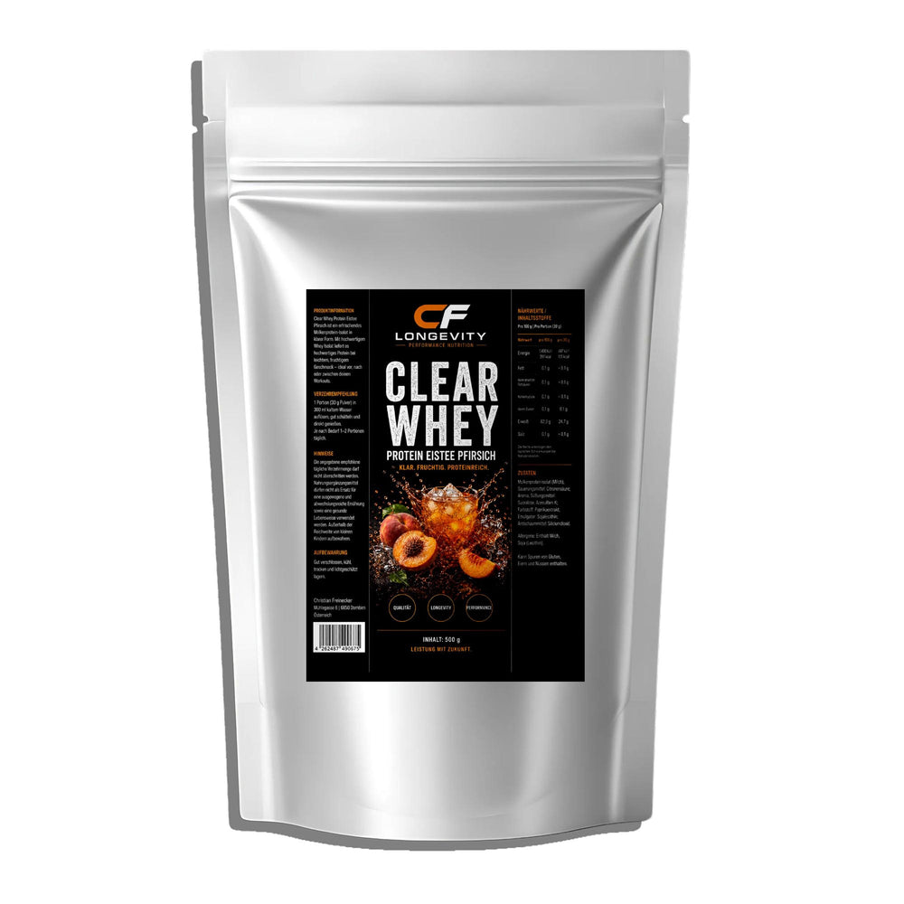 Clear Whey Protein Eistee Pfirsich - 500g