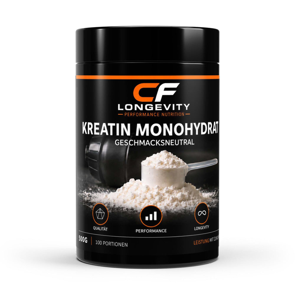Kreatin Monohydrat - Geschmacksneutral - 500g